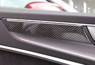 Nhãn hiệu trang trí nội thất bằng sợi carbon của Audi A6L UV Glossy