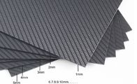 Sản phẩm sợi carbon mật độ cao Tấm sợi carbon rắn 0,2mm - 6 mm